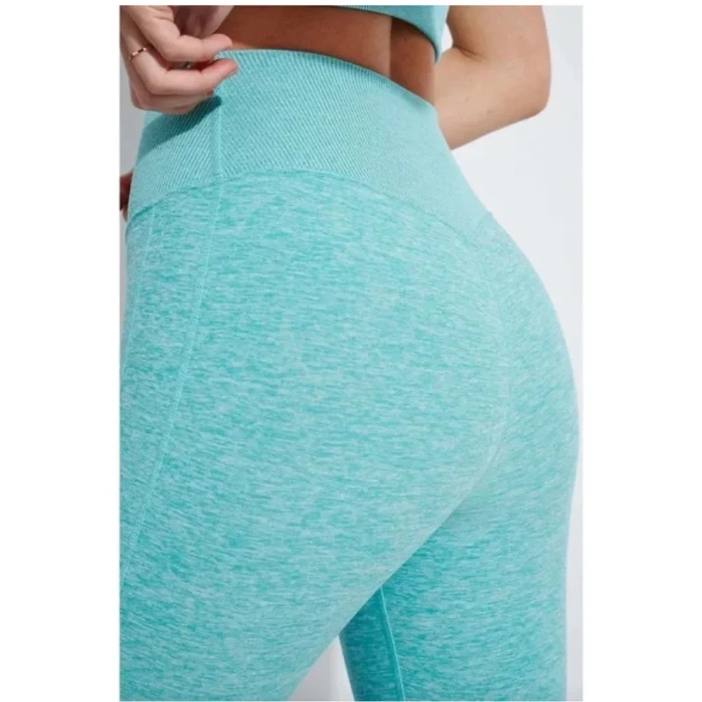 Revolve Alo High Waist Lounge Legging in Blue Quartz Heather size XS